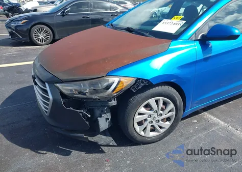 2017 Hyundai Elantra Se из США, поврежденный, VIN KMHD74LF1HU073799